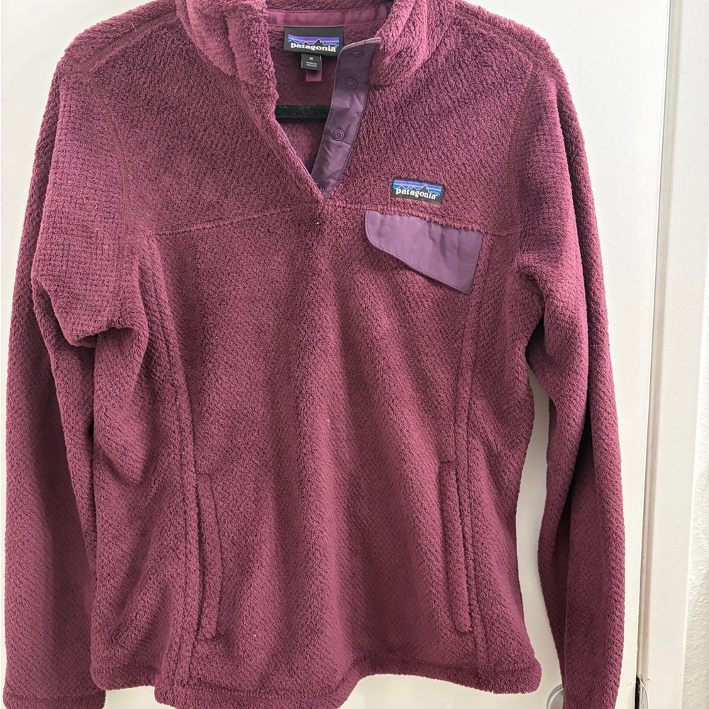 Patagonia Women's Fleece Pullover - Plum/Mauve